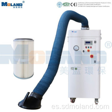 Sistema de purificación de aire de soldadura por filtración autolimpiante
